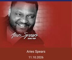 Aries Spears - Euro Trip 2x Tickets