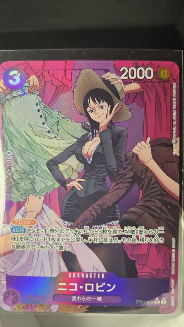 One Piece – Nico Robin (Parallel) – EB02-036 (Neu (gemäss Beschreibung ...