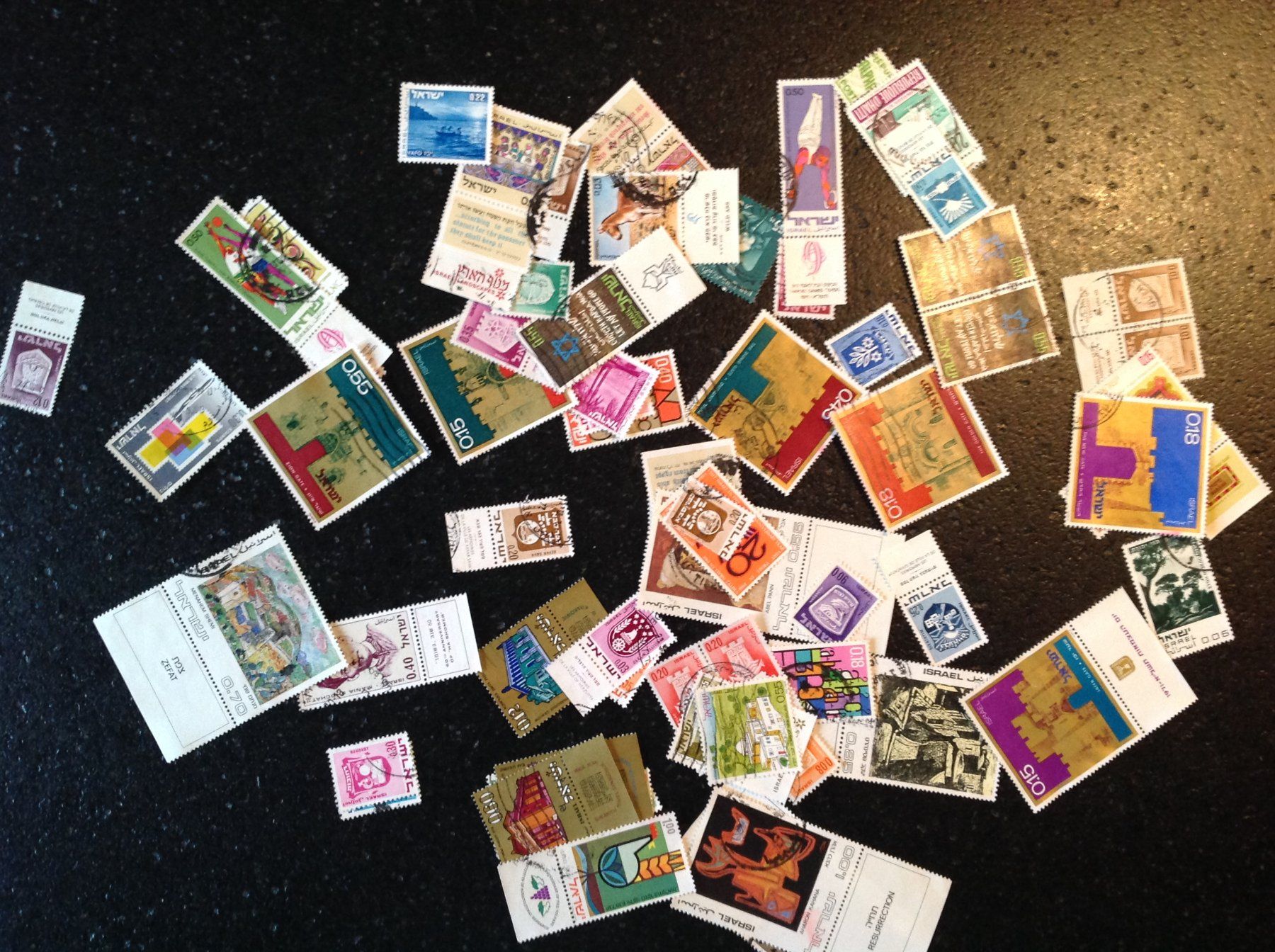 Alle Briefmarken: timbre Israel – Gebraucht aus Vuiteboeuf von broticaire