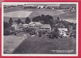 RÜTTIHUBEL-BAD IM EMMENTAL VOM FLUGZEUG AUS, 8.10.1954