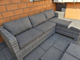 Gartenlounge Rattan in sehr gutem Zustand