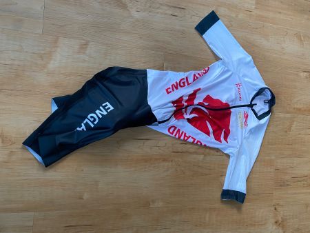 England skinsuit velotrikot adam blythe commonwealth games