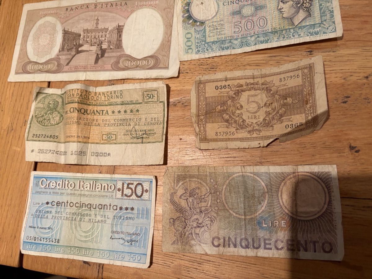 Banconote: billets de banque italiens anciens – Usato da Echallens venduto da JAR69 2