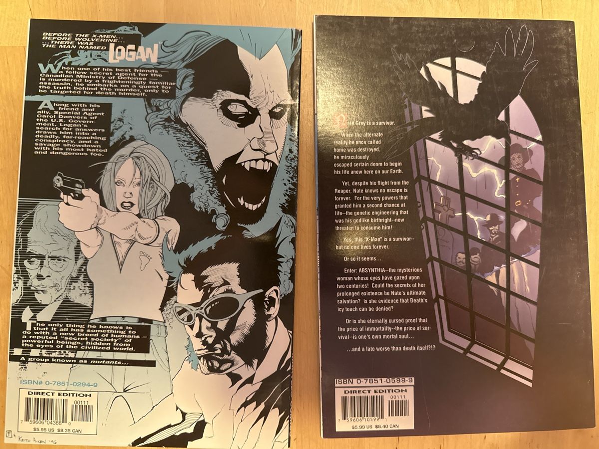 Fumetti: Wolverine / X-man (lot de 2 one-shots) – Nuovo (secondo la descrizione) da Meinier venduto da fabdab 1