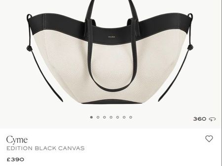 Polene CYME iconic Tasche Canvas Gross