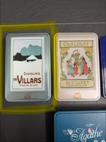 Boîte métal Villars Chocolats Fribourg – déco vintage suisse