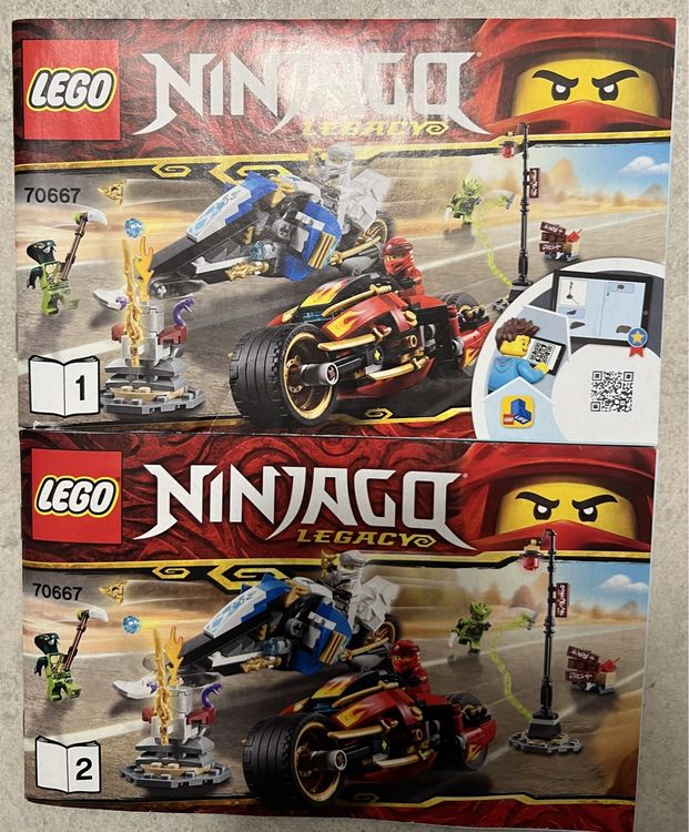 Lego Ninjago - Blade Cycle & Snowmobile (70667) | Kaufen auf Ricardo