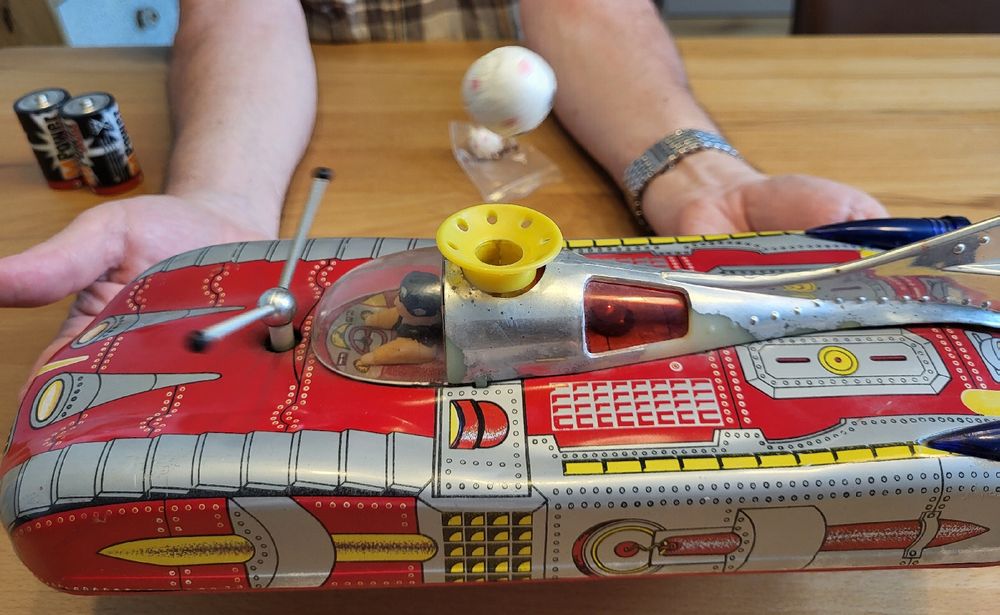 Jouets: Vintage Raketenauto Blech – D'occasion à St. Margrethen SG par Adonett 3