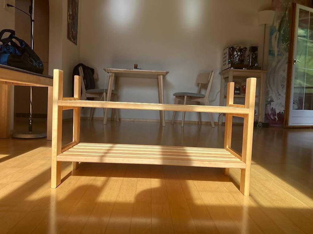 Scaffali: Schuhregal aus Öko-Erlenholz – Usato da Klosters venduto da HAK_96 2