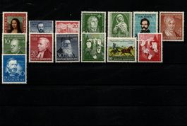 Allemagne 1952 année complète neuves