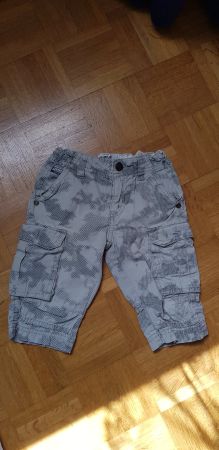 Bermudashorts beige gemustert, Gr. 92