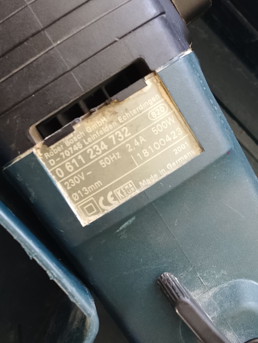 Bosch Bohrmaschinen: Bosch Professional Boschammer mit Koffer und Bohrer  – Gebraucht aus Biel/Bienne von Vintage-timearts 3