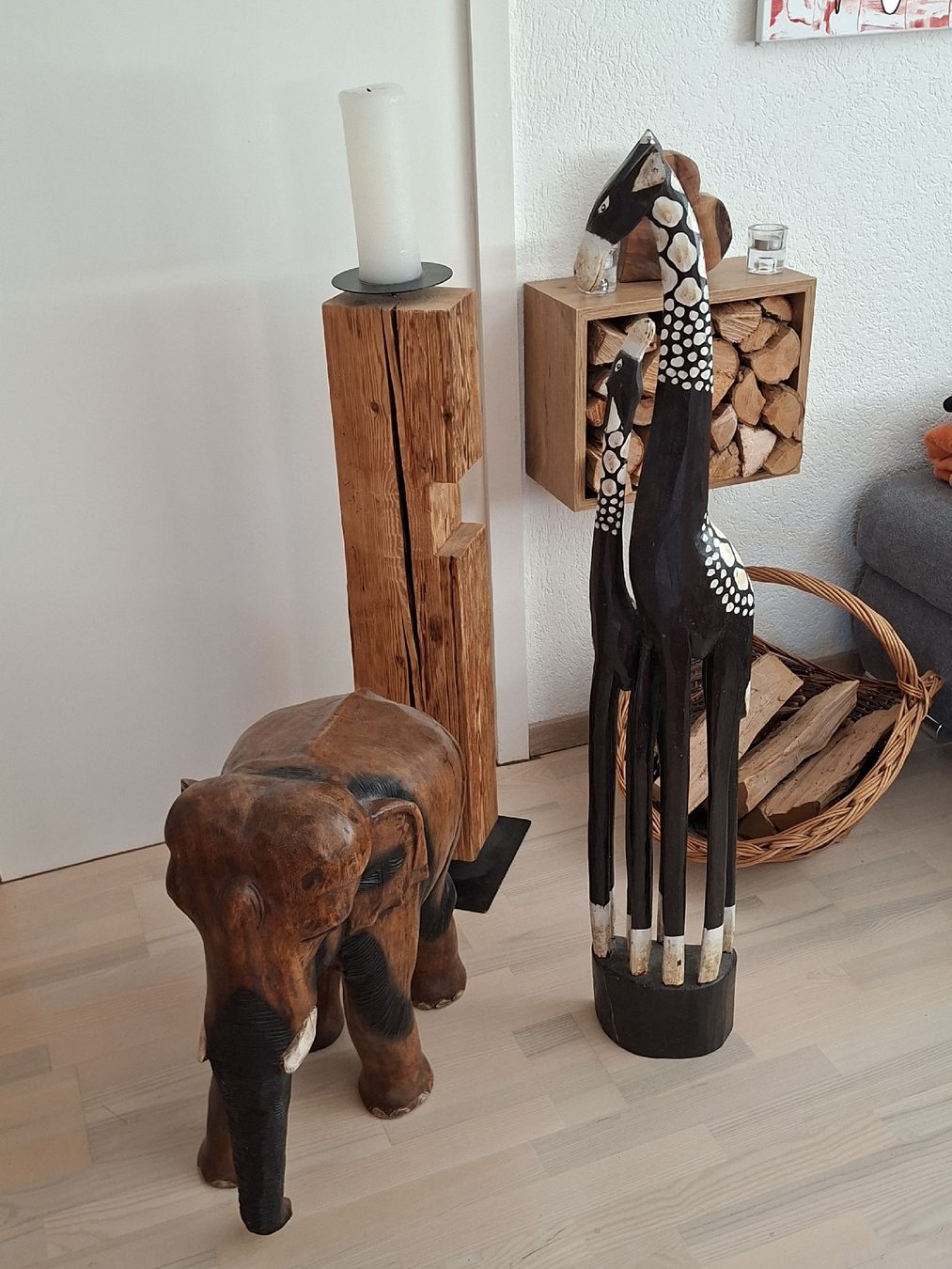 Figuren: Antiker Holz Elefant gross, wunderschön !!!! – Gebraucht aus Kirchleerau von Alexander15 4