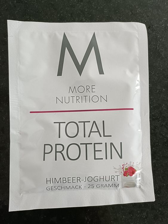 More Nutrition - Total Protein Himbeer-Joghurt Probe | Kaufen auf Ricardo