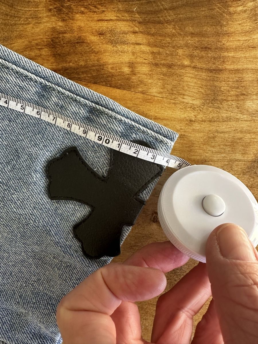 Jeans: Jean BAE croiss. appliqué Taille S  – Usato da Châtelaine venduto da Alexandra.jankowski 6