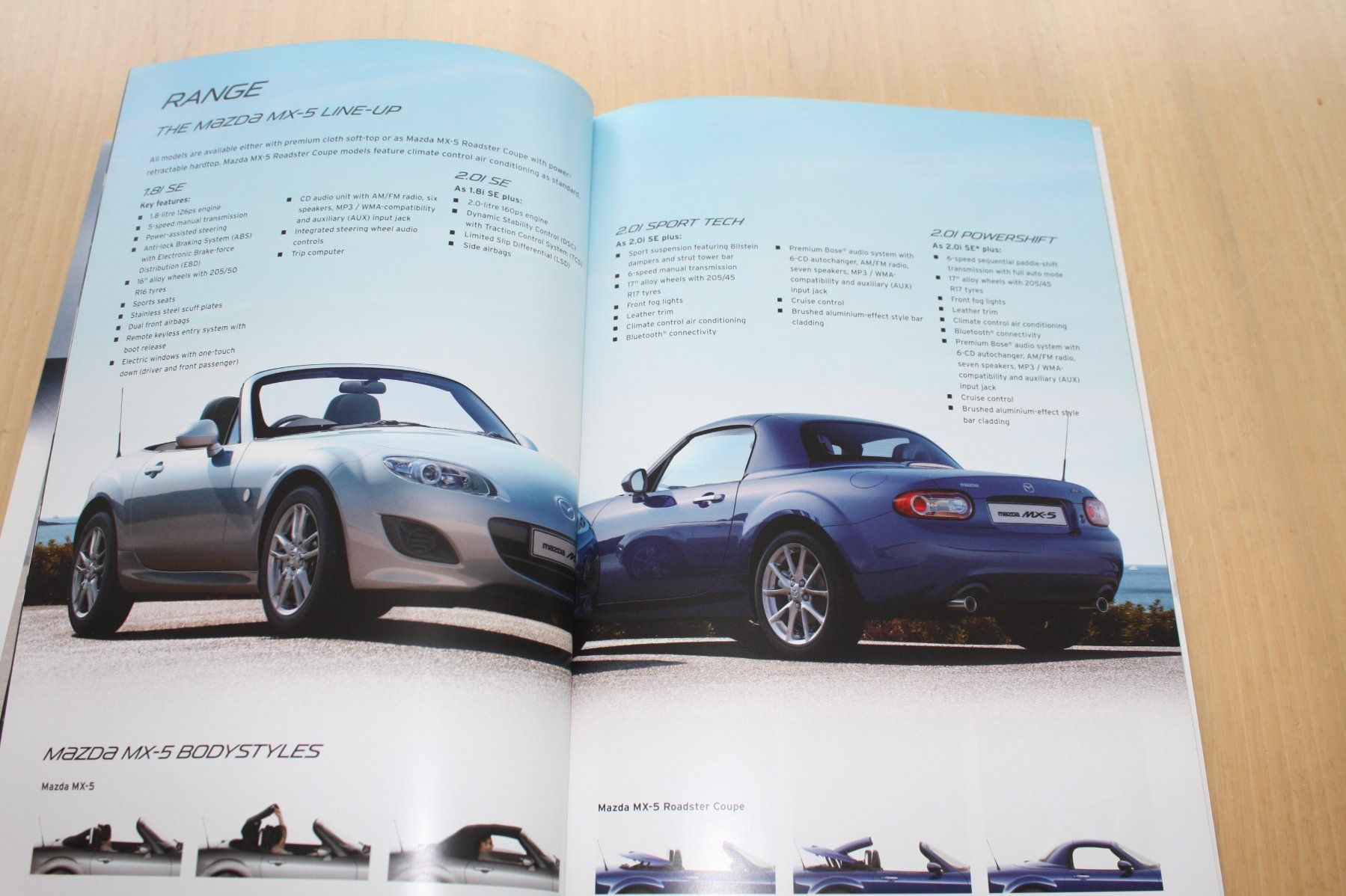 Mazda Documenti: Mazda MX-5 Prestige Prospekt 6/2009 – Usato da Wikon venduto da erwin400 5