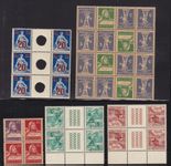 CH Briefmarken Lot "Kehrdruck, Zusammenhänge"