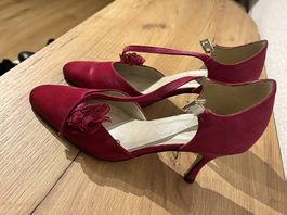 Bequeme Absatzschuhe Rot gr.37