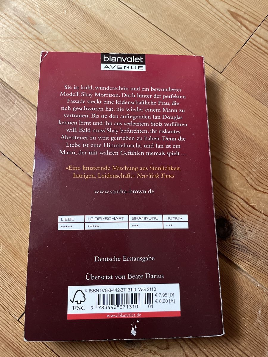 Libri: Sandra Brown Heisser als Feuer – Usato da Anglikon venduto da Sternli180 1