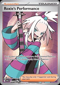 Pokémon Carte collezionabili: Roxie's Performance CRI112 EN - Chaos Rising – Nuovo (secondo la descrizione) da Wil SG venduto da Prof.Eich