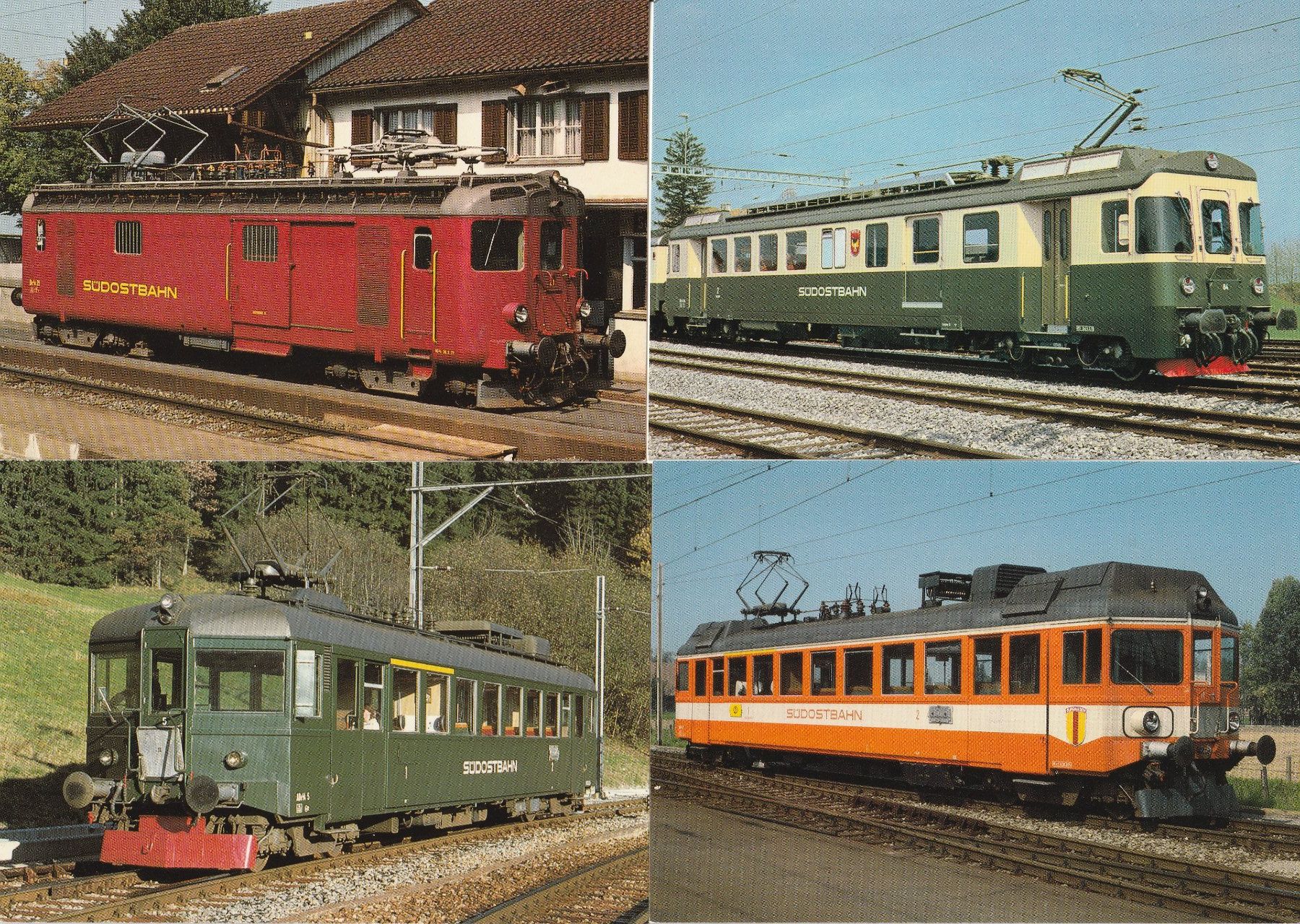 Ansichtskarten: 42 Ak Bahnen – Gebraucht aus Rorschacherberg von fratovi2 8