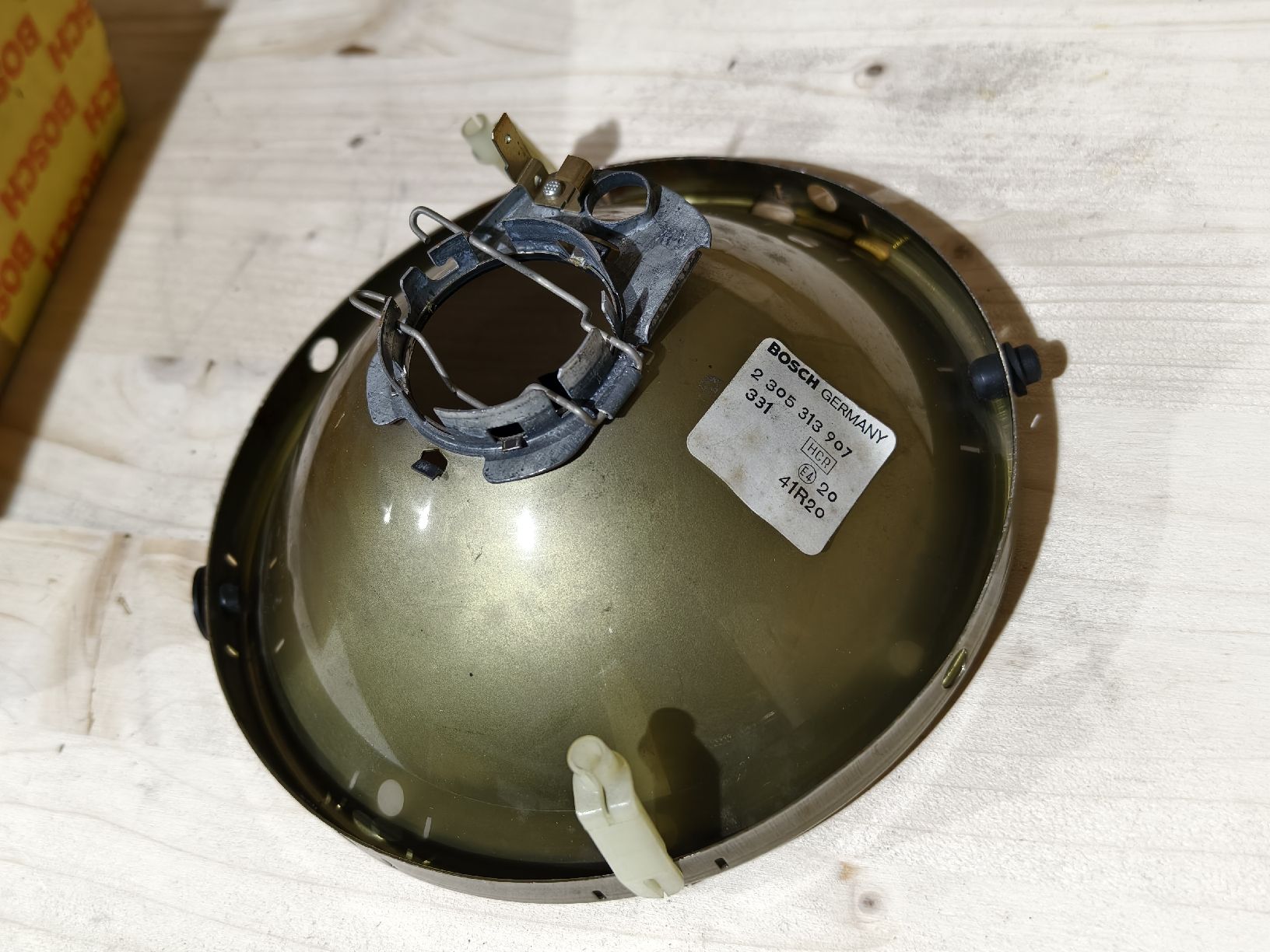 Bosch Scheinwerfer: Bosch Scheinwerfer-Reflektor 2305313907 Oldtimer Ersatzteil – Neu (gemäss Beschreibung) aus Ottoberg von KingTony 3