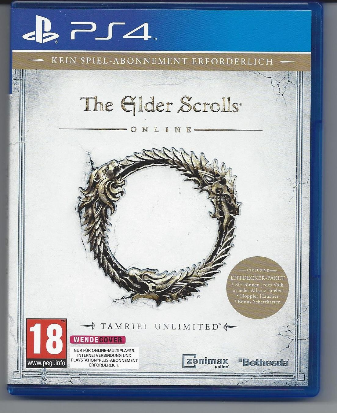 Sony Giochi: The Elder Scrolls Online Tamriel Unlimited  PS 4 – Usato da Schüpfheim venduto da Games_Spielkonsolen 2