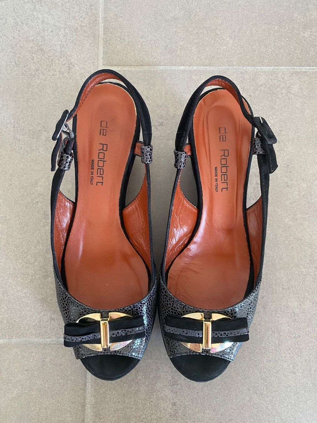 Scarpe da donna: Sandalen von De Robert Größe 38 – Nuovo (secondo la descrizione) da Dübendorf venduto da kry_s5lg 2