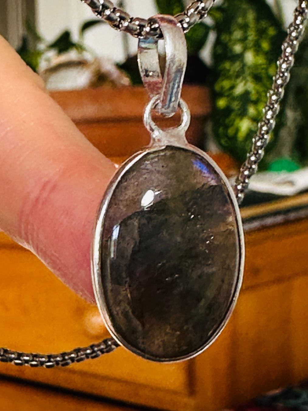 Ketten: Labradorite Gemstone Handmade Jewelry necklace – Neu und originalverpackt aus Genève von AGBERG 5
