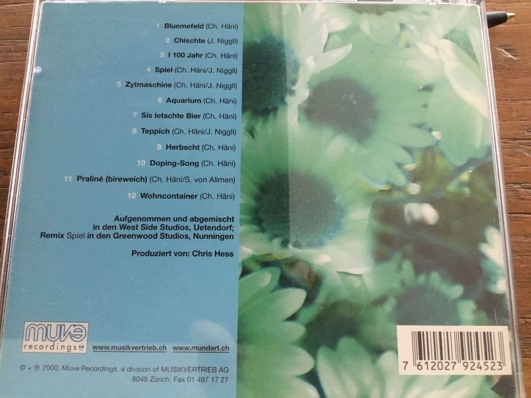 CD: Scream - bluemefeld – Usato da Thierachern venduto da sweden08 1