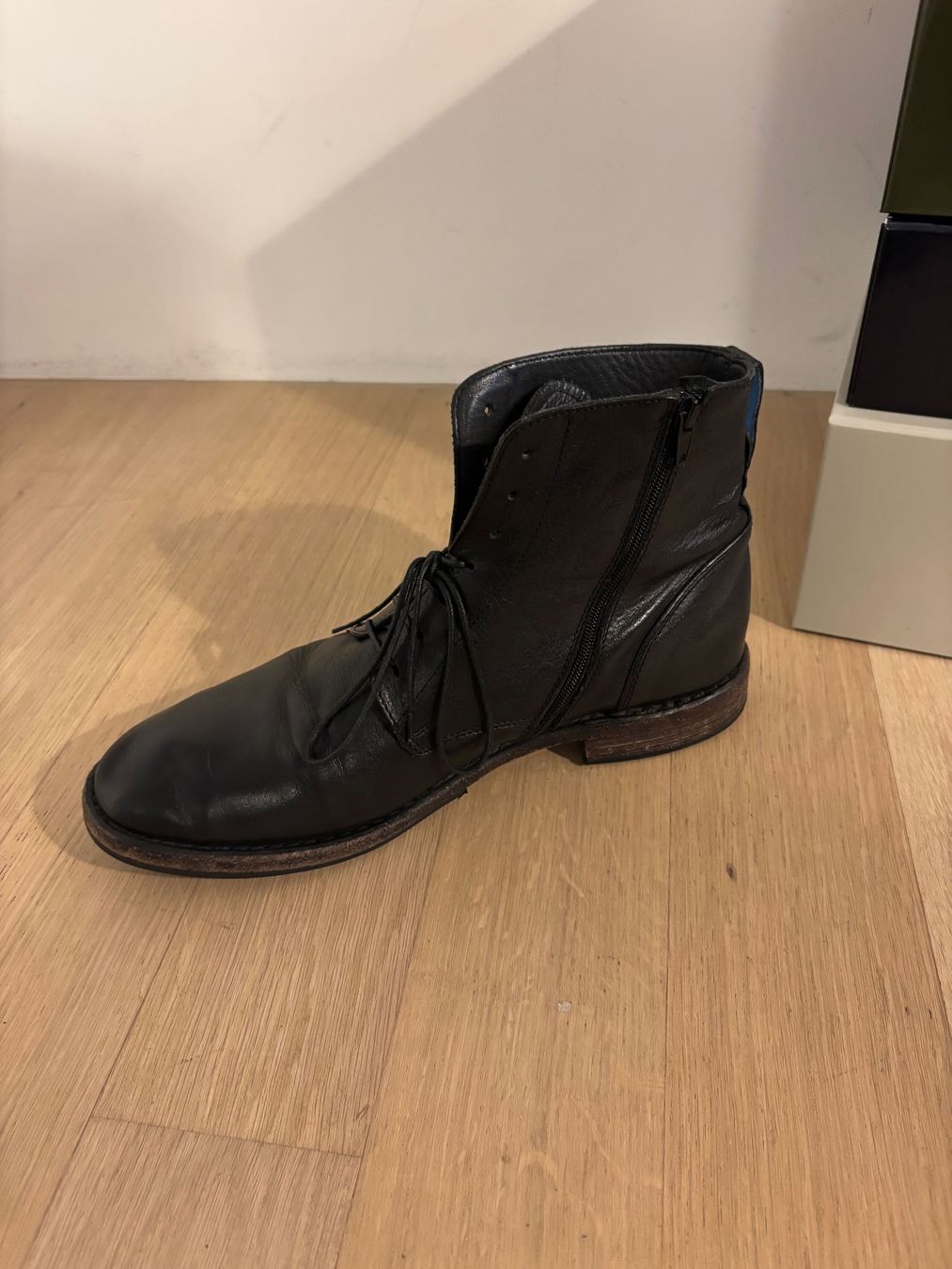 Moma Herrenschuhe: Moma Leder-Stiefel Men – Gebraucht aus Zollikon von halbkarat 3