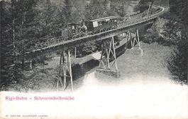 RIGI BAHN Schnurtobelbrucke