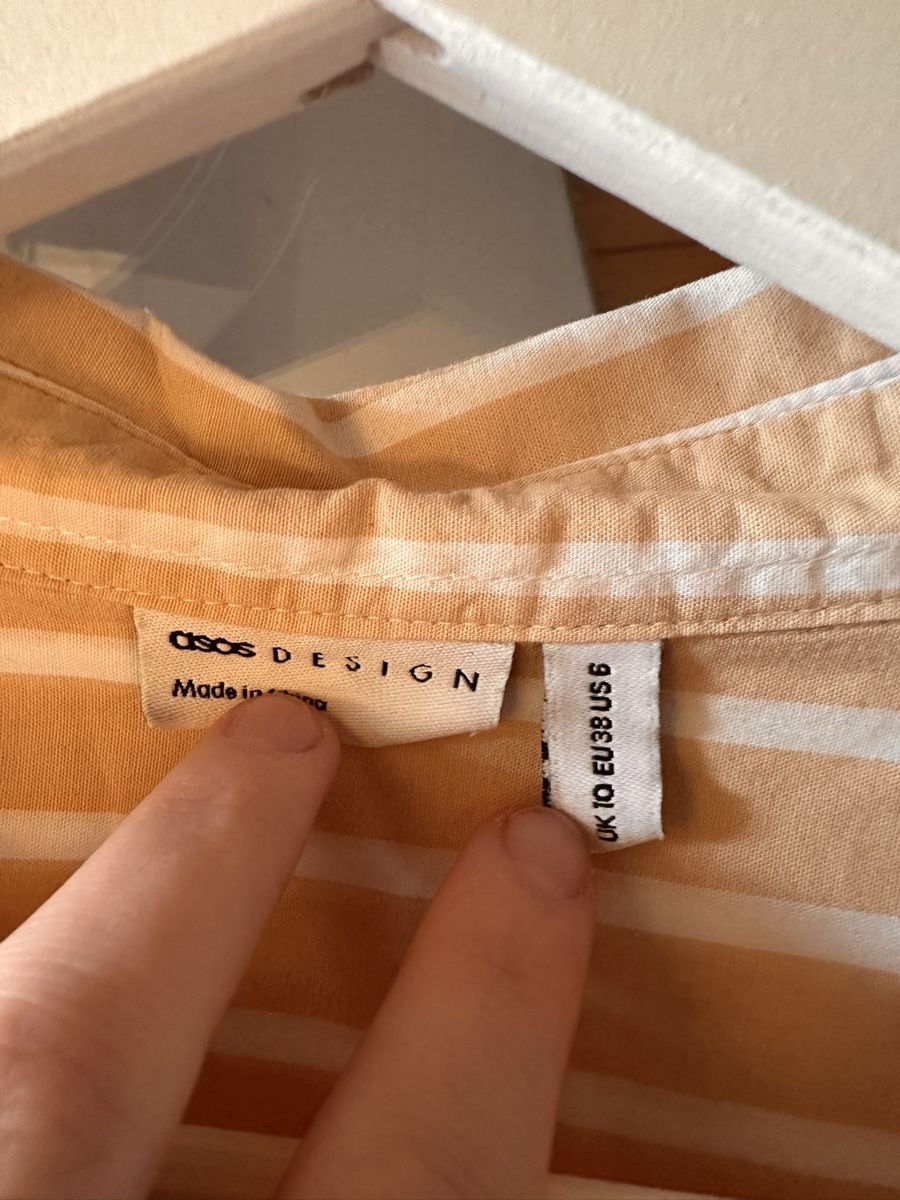 Asos Camicette: ASOS Design Striped Oversized Shirt – Nuovo (secondo la descrizione) da Zürich venduto da BettinaMarie2308 2