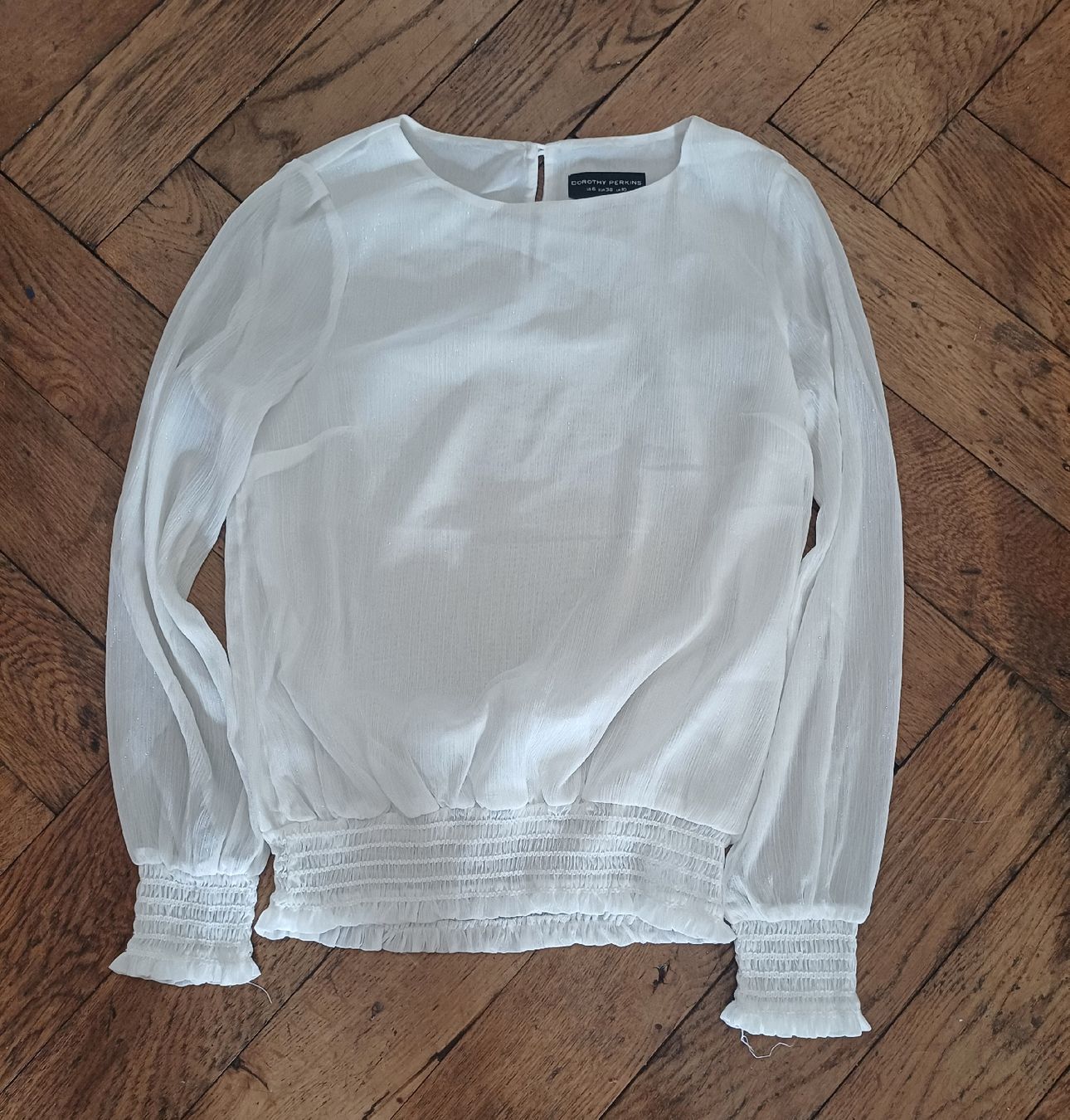 Dorothy Perkins Camicette: Weisse Bluse Grösse 38 von Dorothy Perkins – Nuovo (secondo la descrizione) da Schönenwerd venduto da pomodor