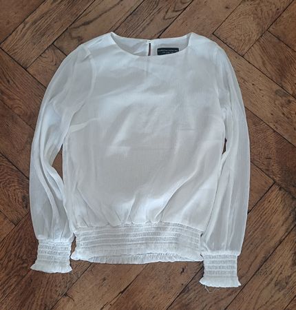 Weisse Bluse Grösse 38 von Dorothy Perkins
