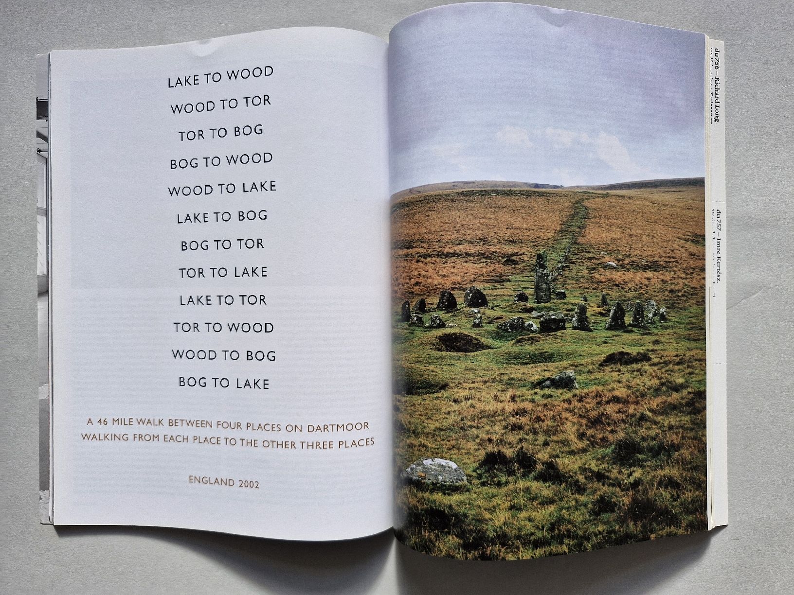 Zeitschriften & Magazine: du 756 Richard Long, Walking into Existence Zuoz – Gebraucht aus Zürich von Secretariat11 4