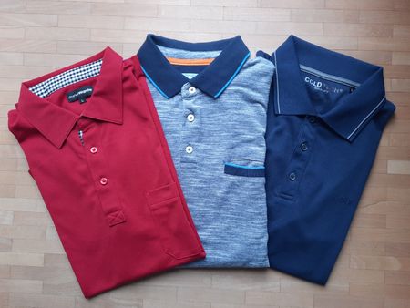Herrenpoloshirts 3× Grösse L