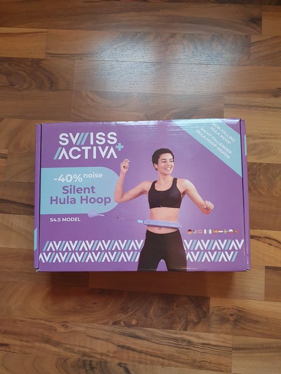 Swiss Activa S2 Sart Hula Hoop Adult - Bis zu 120c für Plus Größe