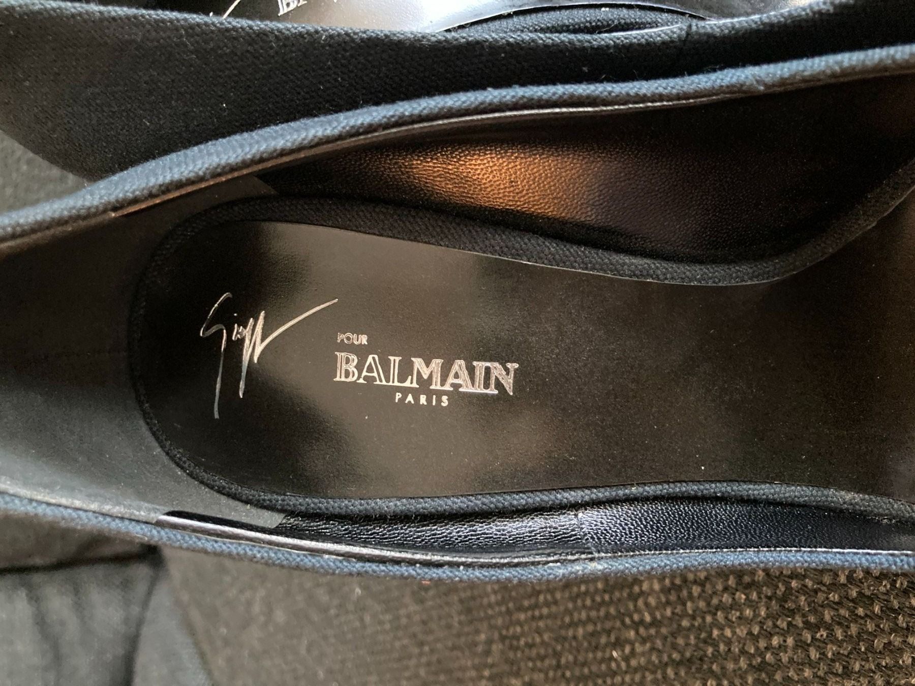 Balmain Scarpe da donna: Escarpins noirs Balmain, T.38.5 – Usato da Genève venduto da sunsustains 5