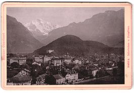 Fotografie Interlaken, Blick auf die Sta