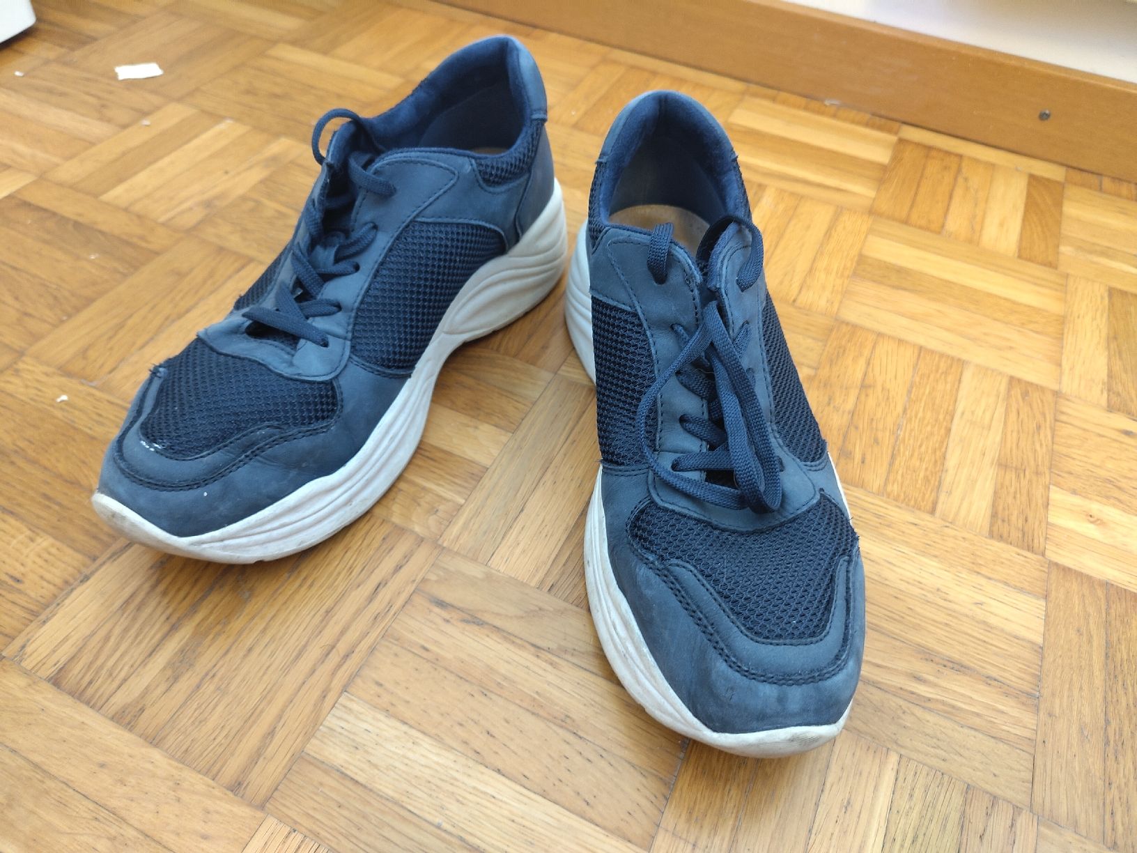 Herrenschuhe: Ledersneaker Gr. 41 v. Tchibo  – Gebraucht aus Zollikofen von Tini031