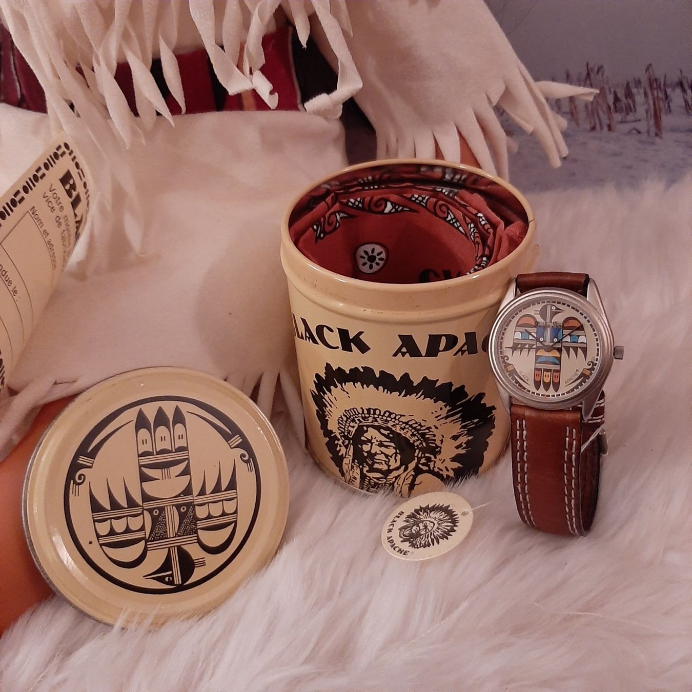 Puppen: APACHEN MÄDCHEN VON SONNEBERG MIT ORIGINAL UHR BLACK APACHE – Neu (gemäss Beschreibung) aus Gretzenbach von schibaya 3
