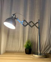 Schreibtischlampe Chrom schwenkbar guter Zustand