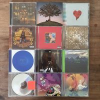 CD-Sammlung, Hip-Hop, Trap, Rock