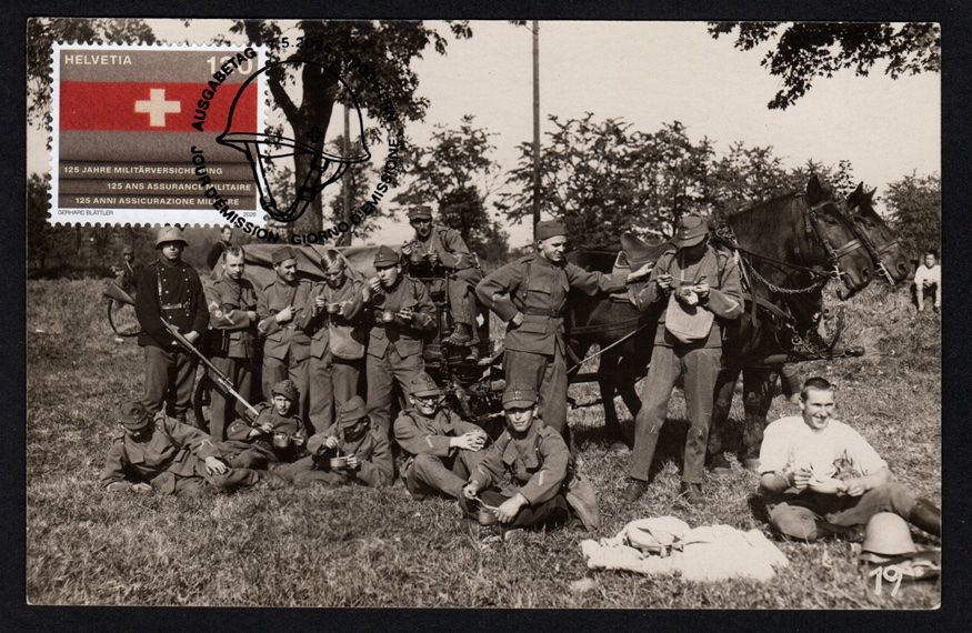 Tous les timbres: Maximumkarte Militärversicherung – Neuf (Voir description) à Dottikon par haeusibuh5