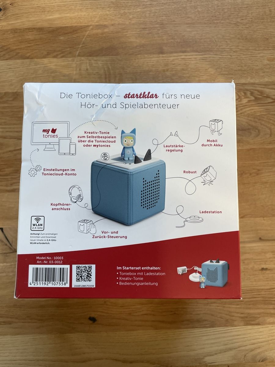 Casse acustiche: Toniebox Starterset hellblau neu in Originalverpackung – Nuovo e nell'imballaggio originale da Hägendorf venduto da ali_kq7l 2