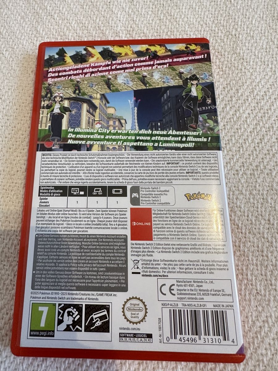 Pokémon Giochi: Nintendo Switch 2 Pokemon Z-A – Usato da Pontresina venduto da luc_2lr2 1