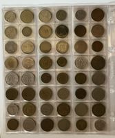 Münzsammlung: Internationale Münzen - 630 Gramm - 190 Münzen