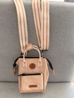 Sac à main Cabaia mini beige avec bandoulière