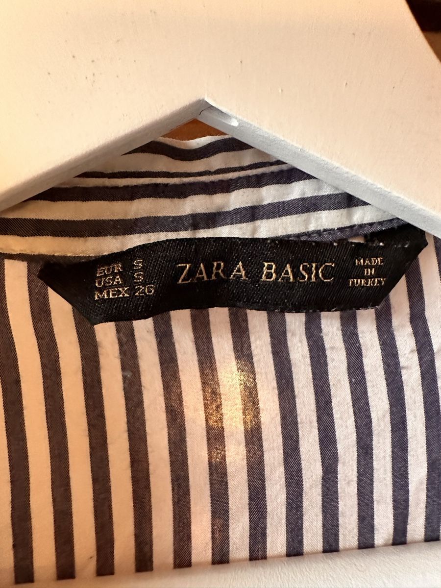 Zara Camicette: Zara Basic Striped Blouse - Size S – Nuovo (secondo la descrizione) da Zürich venduto da BettinaMarie2308 6